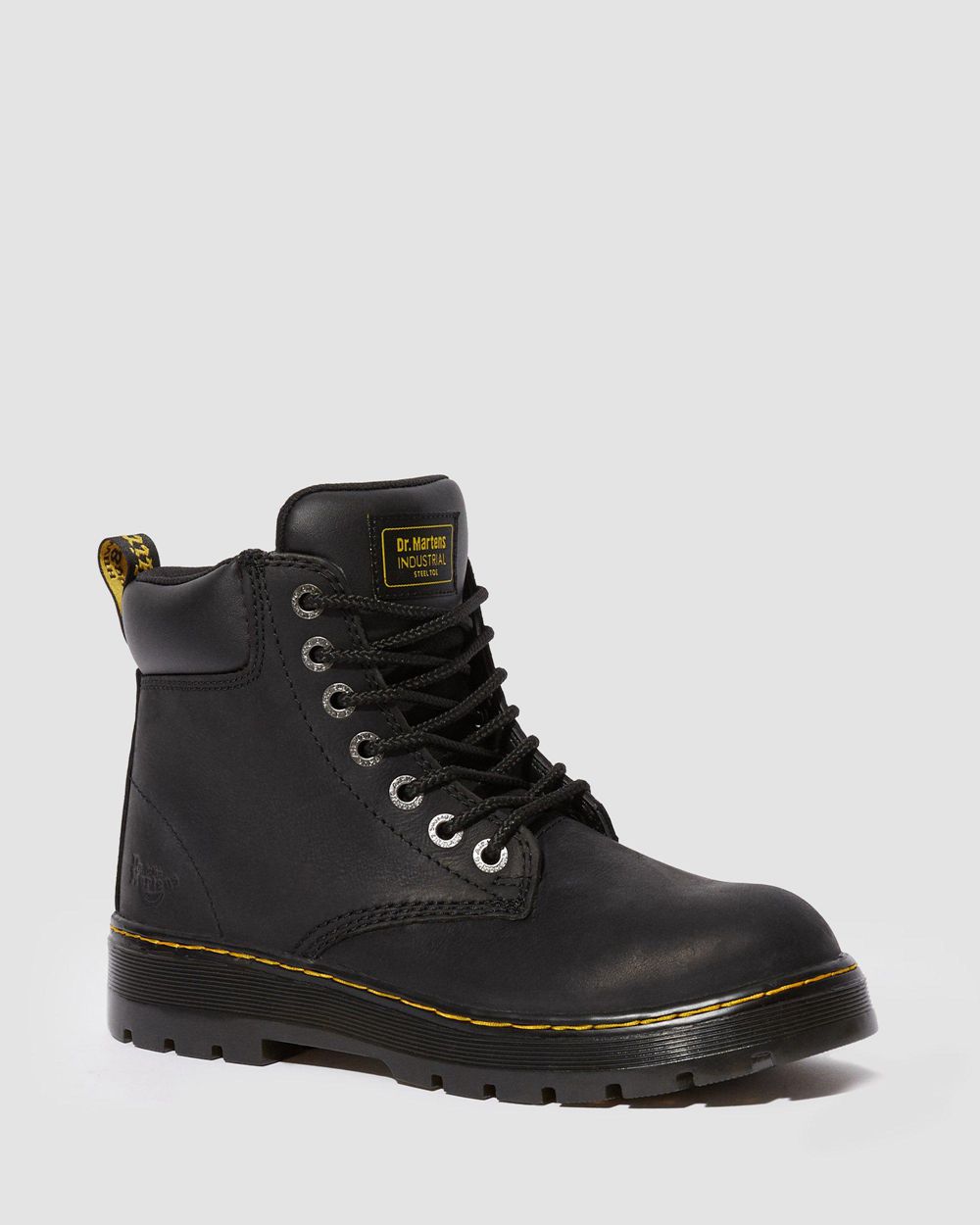 Dr Martens Winch Steel Toe Pracovné Topánky Damske ( Čierne ) SK 648-ICUOQR